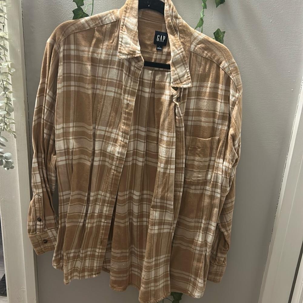 Burnt Yellow Flannel